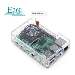 COMBO VỎ NHỰA ABS CHO RASPBERRY PI 4