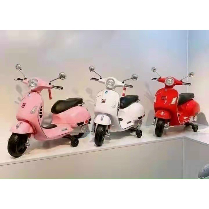 XE MÁY ĐIỆN VESPA BÁNH PHỤ