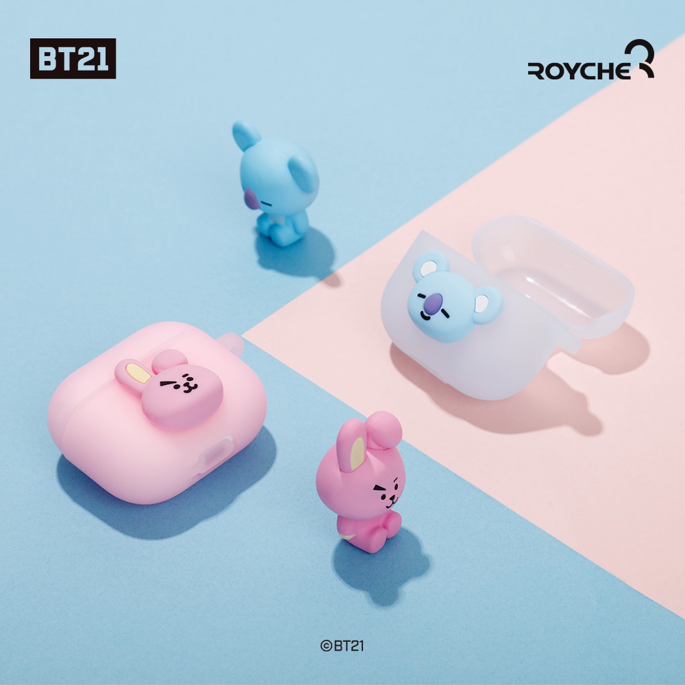 BT21 AIRPOD 3RD GEN JELLY CASE CHÍNH HÃNG Beens Company