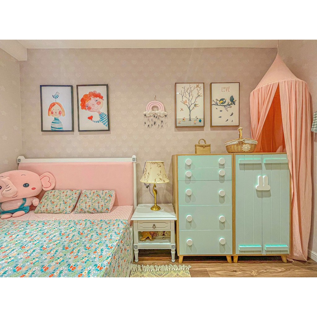 Combo 2 tủ quần áo em bé cao cấp đủ màu | BigBuy360 - bigbuy360.vn
