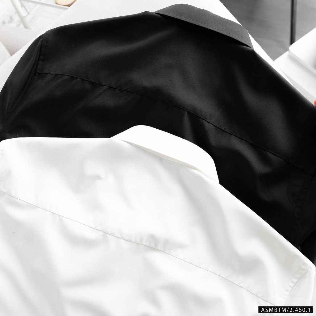 Sơ Mi Dài Tay Màu Trơn