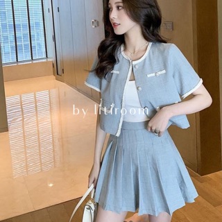 [Order] Set blazer chân váy tiểu thư (kèm ảnh thật)