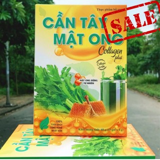 Cần tây mật ong collagen giảm cân, đẹp da, detox cơ thể 60 gram (15g)