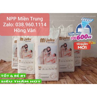 Mijuku tã quần ❤ 100m tã quần cao cấp mijuku size m/l/xl/2xl
