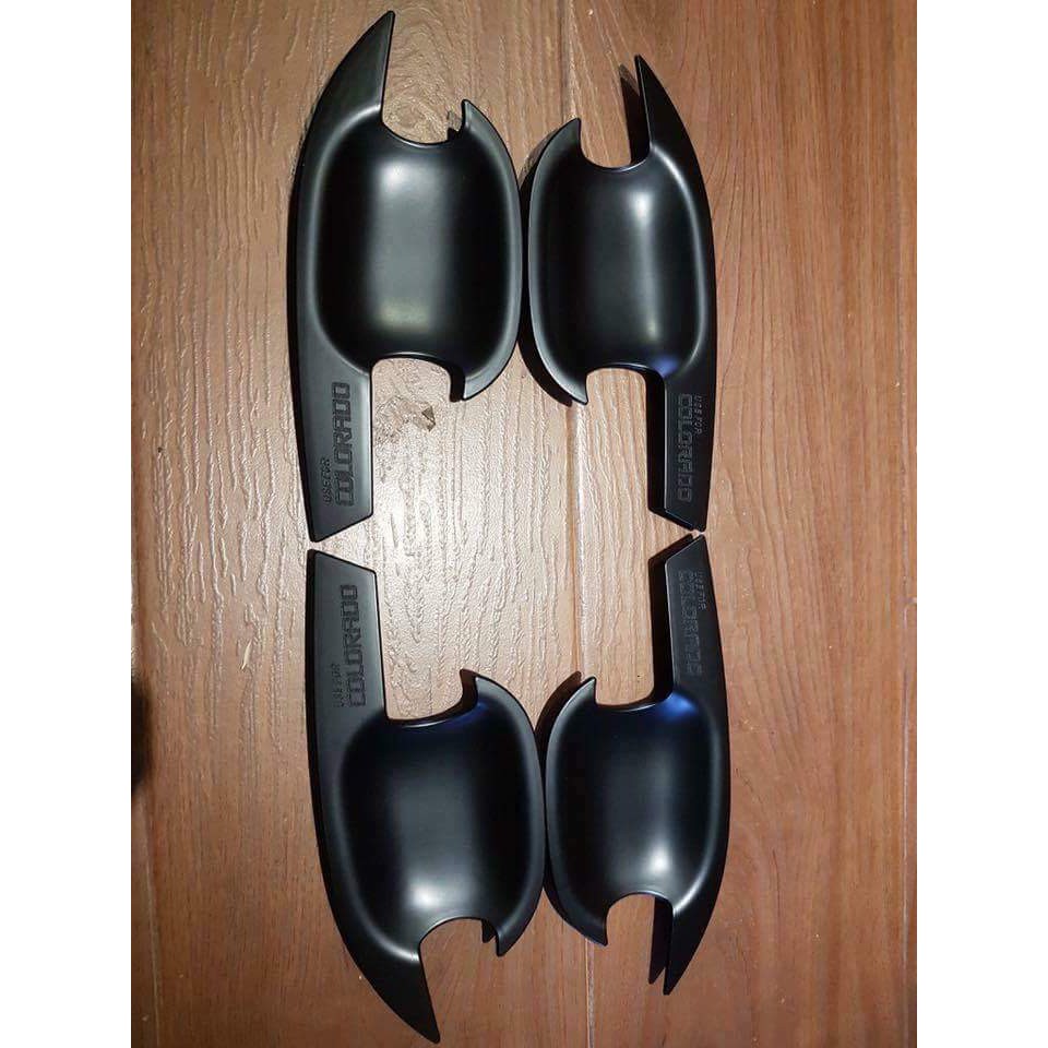 Bộ ốp hõm cửa đen xe Nissan Navara các đời 2015 đến 2021