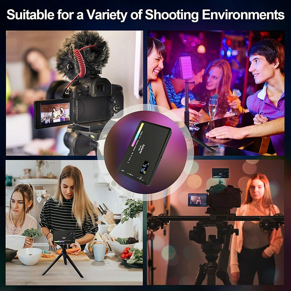Bảng Đèn LED W140 RGB Cho Các Studio Chụp Ảnh