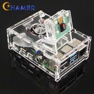 Hộp Đựng Trong Suốt Cho Raspberry Pi 4 Model B