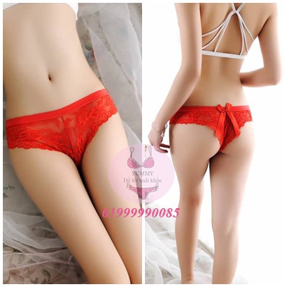 Quần chip ren cài nơ sau 1515