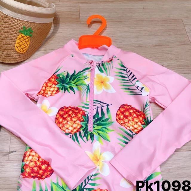 Bikini dài tay dứa cho bé