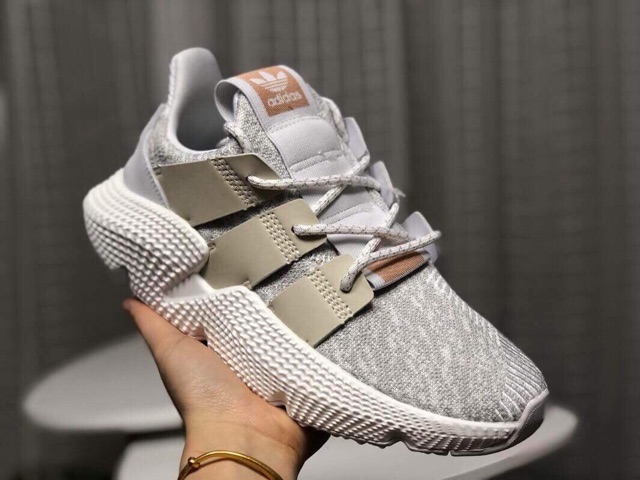 Giày Thể Thao Nữ Sneaker Adi_das AD Prophere Màu Trắng Cam Đế Dày Cho Nam Nữ