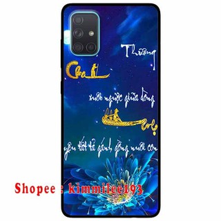 Ốp lưng dành cho samsung a51, samsung a71 thư pháp cha mẹ
