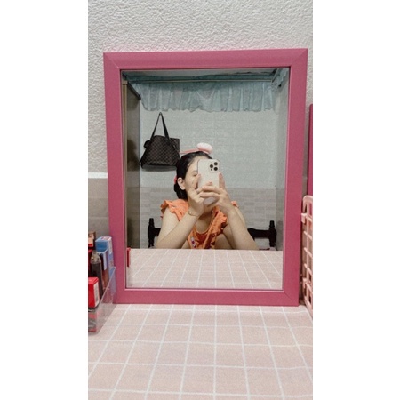 Gương Soi Để Bàn,Treo Tường -Gương Chữ Nhật Nhật Kích Thước A3,A4 - Gương Soi Giá Rẻ Bảo Hành Gãy Vỡ
