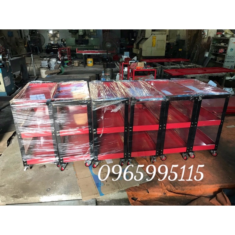 Tủ đựng đồ nghề sữa chữa 3 tầng, 4 tầng
