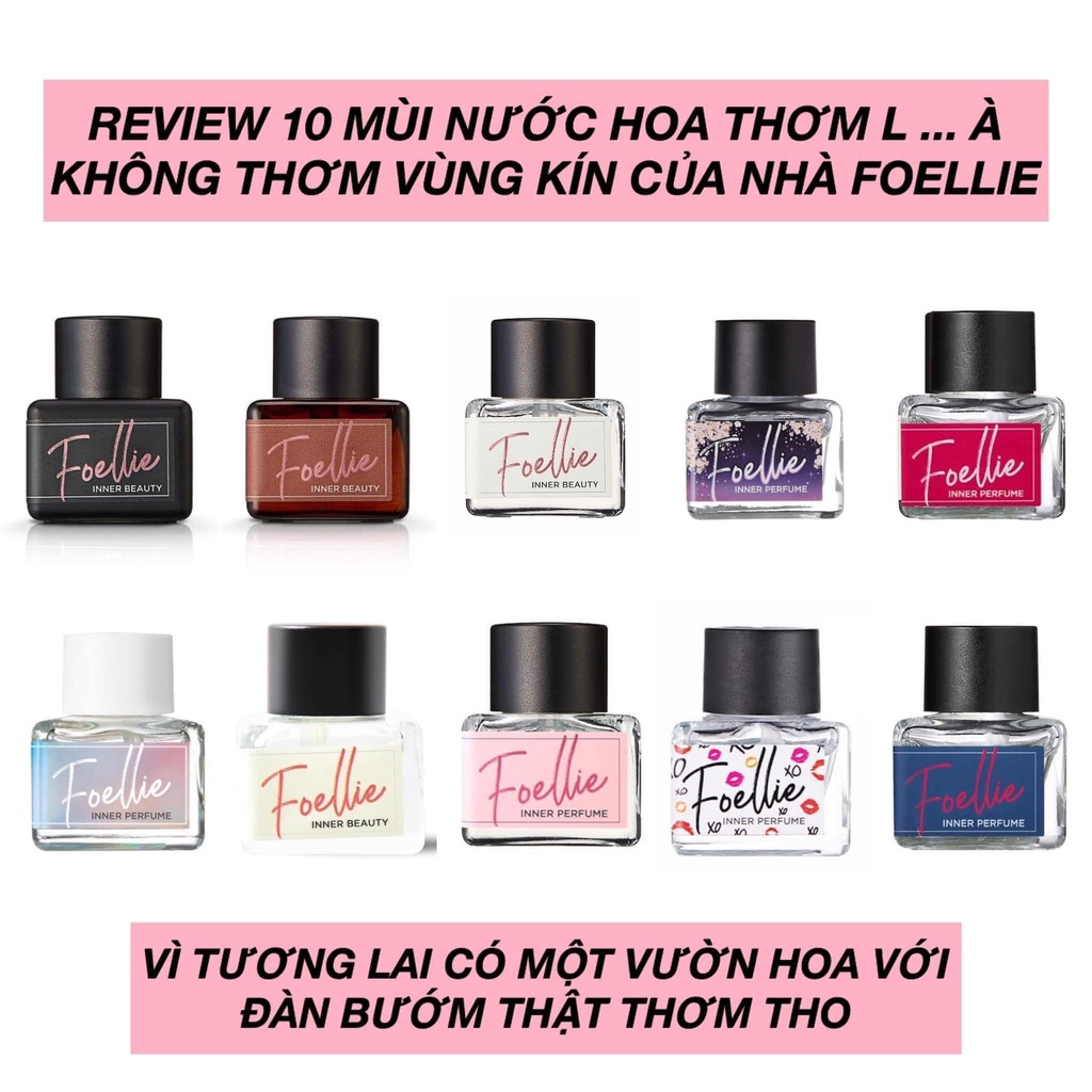 Nước Hoa Vùng Kín Follie Hương Thơm Ngọt Ngào Quyến Rũ 5ml