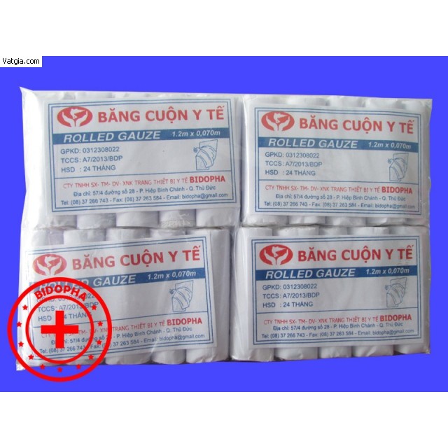 Gạc cuộn 10 cm*2m