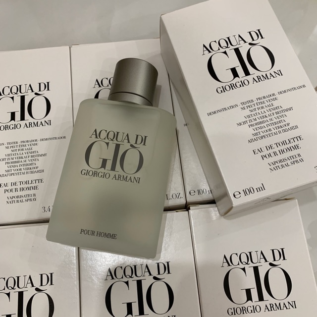 Nước hoa tester acqua di gio (giò trắng)100ml (như hình)