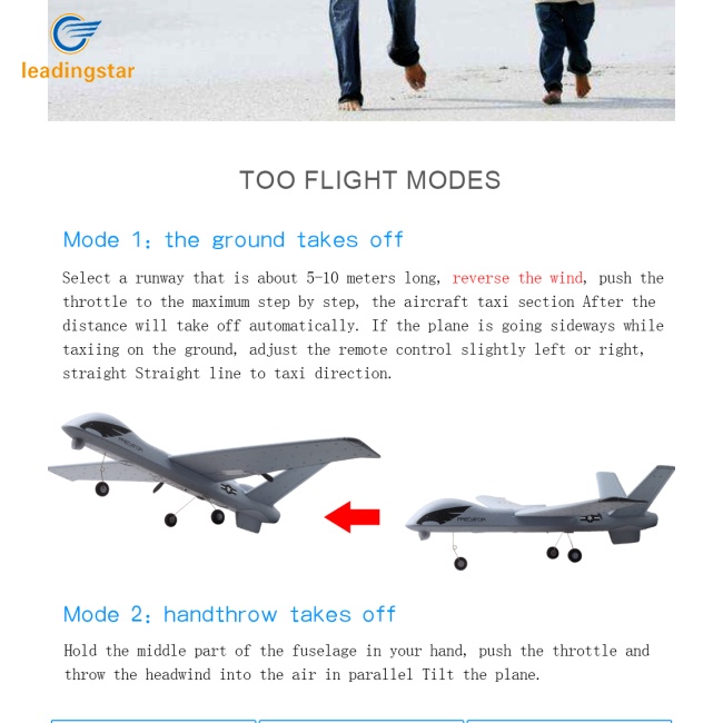 Máy Bay Đồ Chơi Điều Khiển Từ Xa Predator Z51 2.4G 2CH