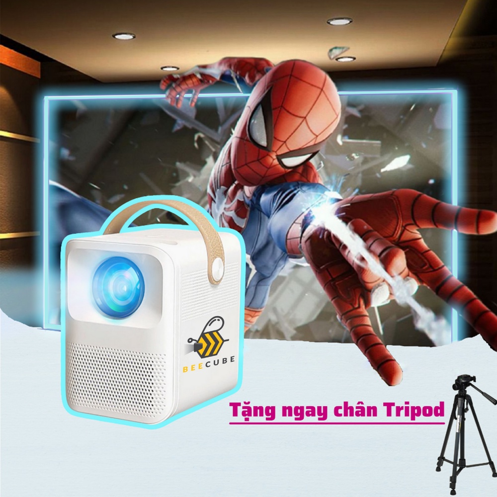 Máy Chiếu Mini BeeCube chính hãng, Full HD 1080, Bảo Hành 12 Tháng