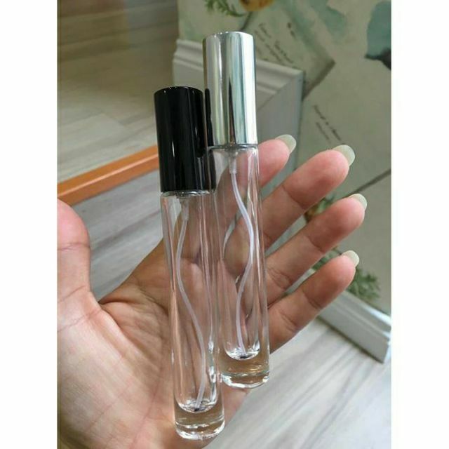 Lọ chiết nước hoa trụ dài 10ml (Vỏ chiết nước hoa/Ống chiết nước hoa/Chai chiết nước hoa) | BigBuy360 - bigbuy360.vn