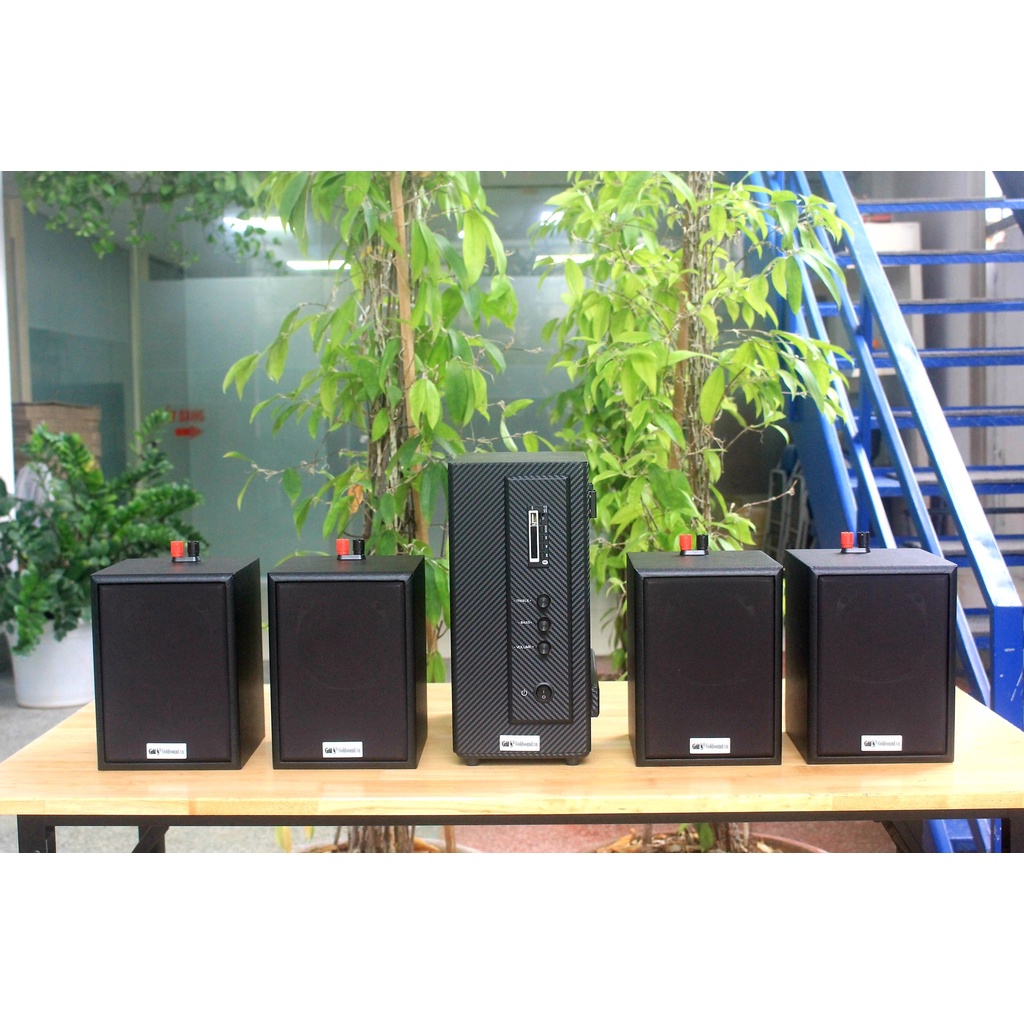 Dàn âm thanh quán cafe amply AMT156 + 4 V24C