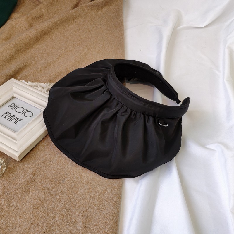 Mũ Chống Nắng Mùa Hè Kiểu Vỏ Sò Màu Tương Phản Phong Cách Hàn Quốc Cho Nữ