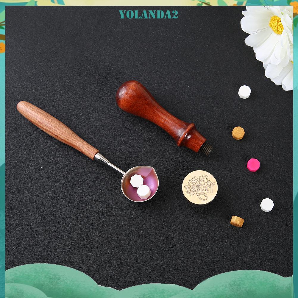 Đầu in con dấu sáp bằng đồng 25mm phong cách retro