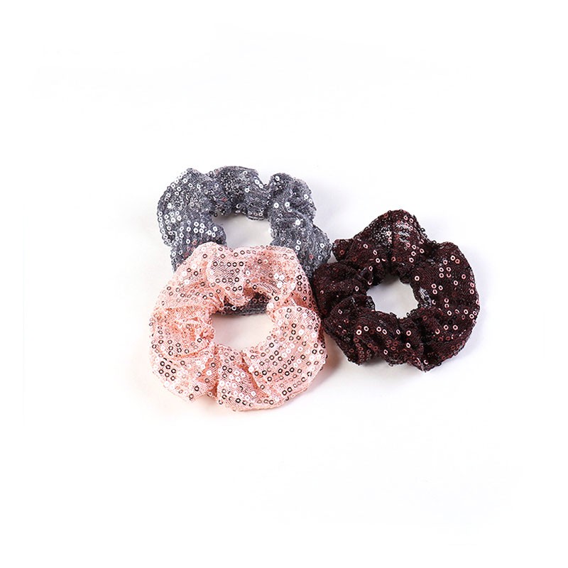 Dây Buộc Tóc Đính Kim Sa Lấp Lánh Cho Nữ