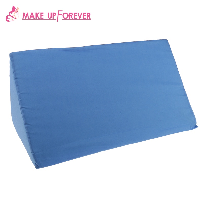 [Make_up Forever] Foam Orthopedic Acid Reflux Bed Wedge Pillow Back Leg Elevation Cushion Blue