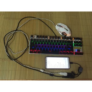 [Đã test] Cáp OTG 2 cổng USB và 1 cổng micro USB