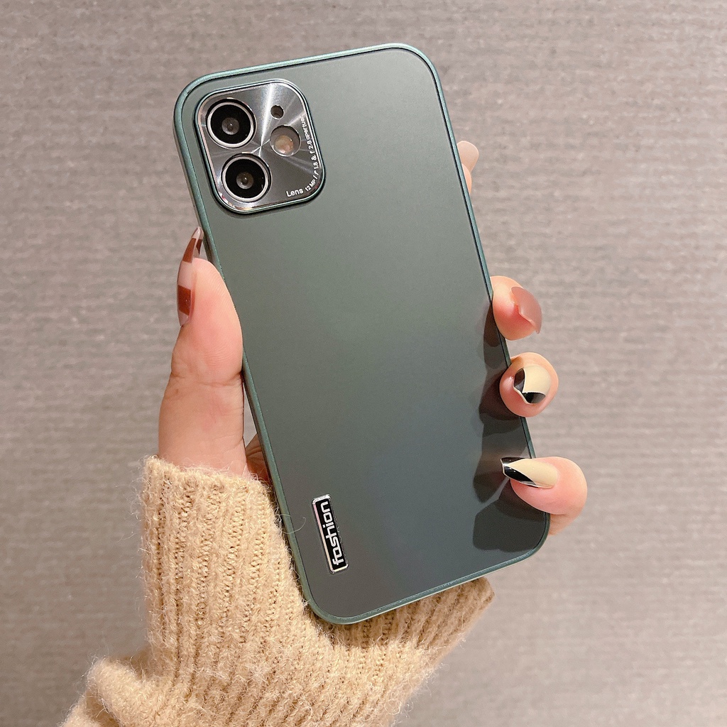 Ốp Điện Thoại Kim Loại Bảo Vệ Ống Kính Máy Ảnh Cho for iPhone11Pro 11Promax 12Pro 12Promax