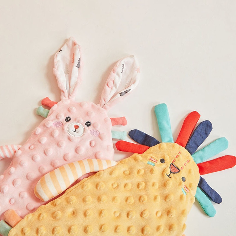 Some Khăn Lông Mềm Mại Hình Động Vật Dễ Thương Dành Cho Bé Mọc Răng