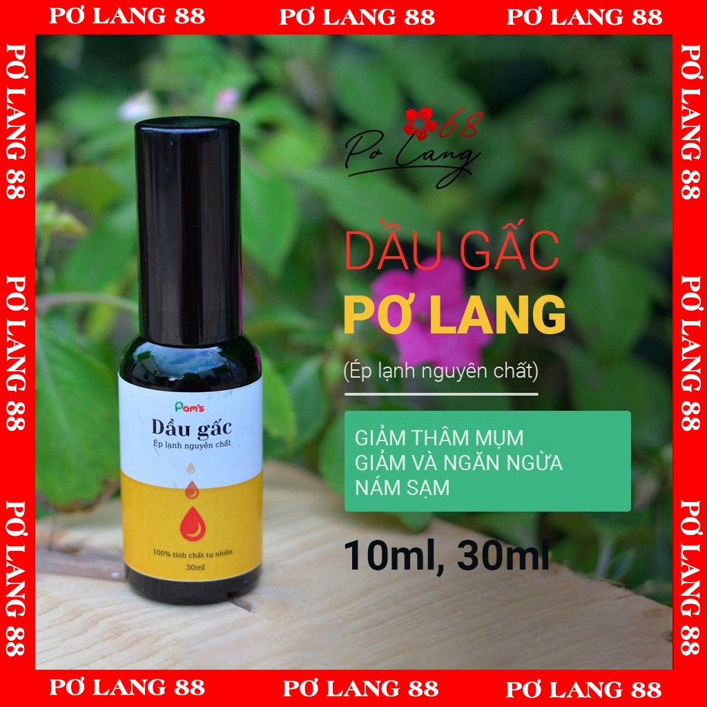 [Mã BMBAU50 giảm 50K đơn 150K] Tinh Dầu Gấc Pơ Lang Giảm Thâm Mụn Và Ngăn Ngừa Nám Sạm- 10,30 ml | BigBuy360 - bigbuy360.vn