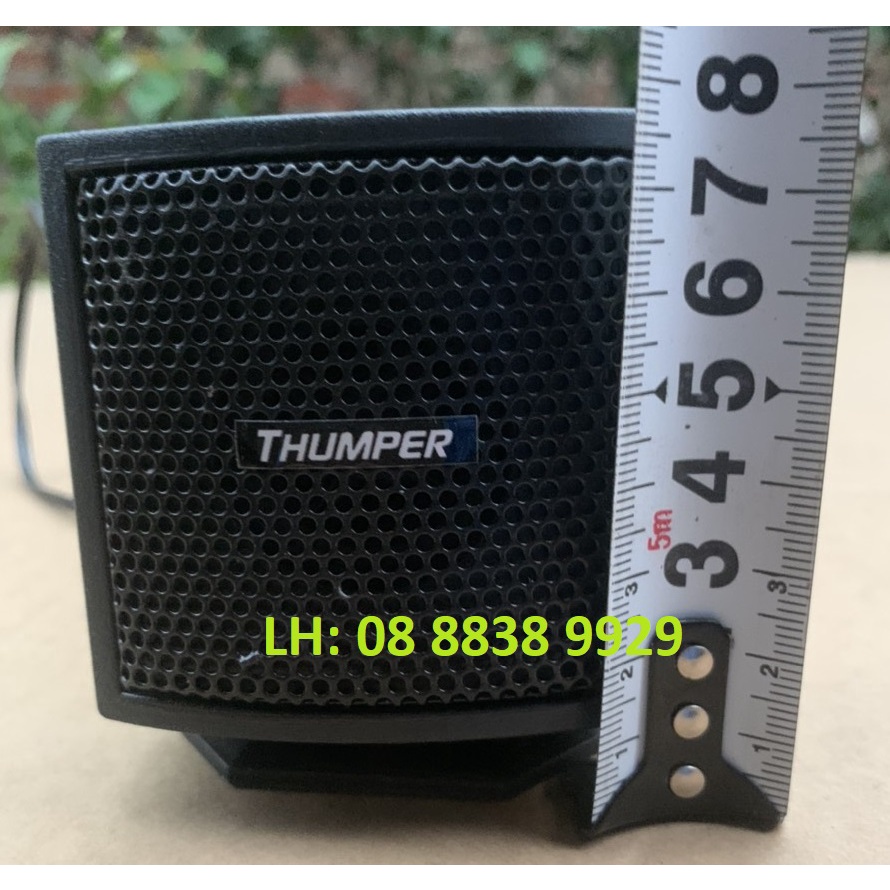 CẶP LOA SIÊU TREBLE THUMPER THẠCH ANH VUÔNG G700 - GIÁ 2 CHIẾC
