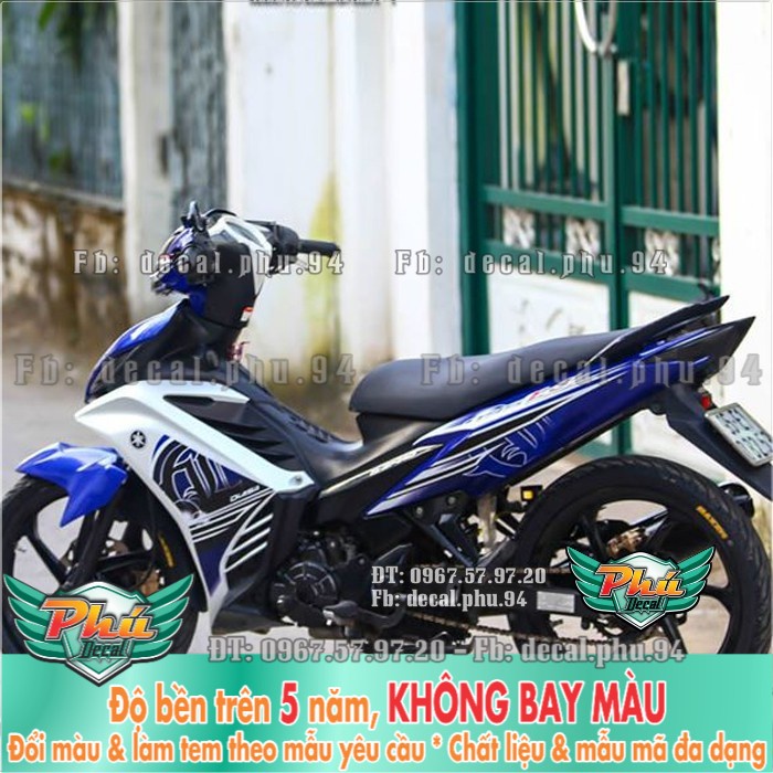 Tem rời EX 2011-2014 LC xanh trắng GP (P) -1