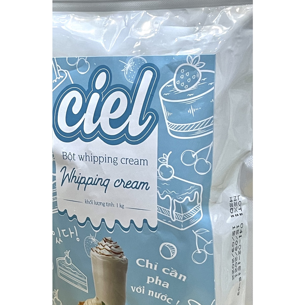 Bột Kem Béo Ciel - Whipping Cream túi 1kg