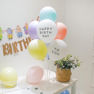 Phụ kiện sinh nhật trụ bóng giả bóng bay, trụ mika xòe 7 nhánh trang trí sinh nhật đẹp,rẻ- YẾN NHI DECOR