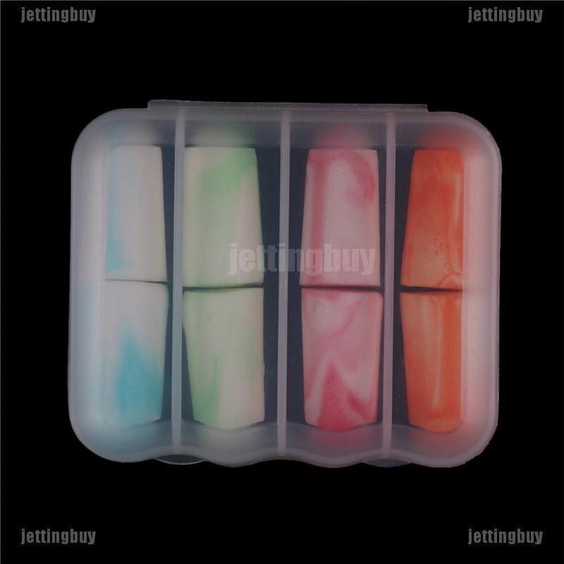 JETTING Bộ 4 cặp nút bịt tai bằng xốp mềm chống ồn khi ngủ tiện dụng