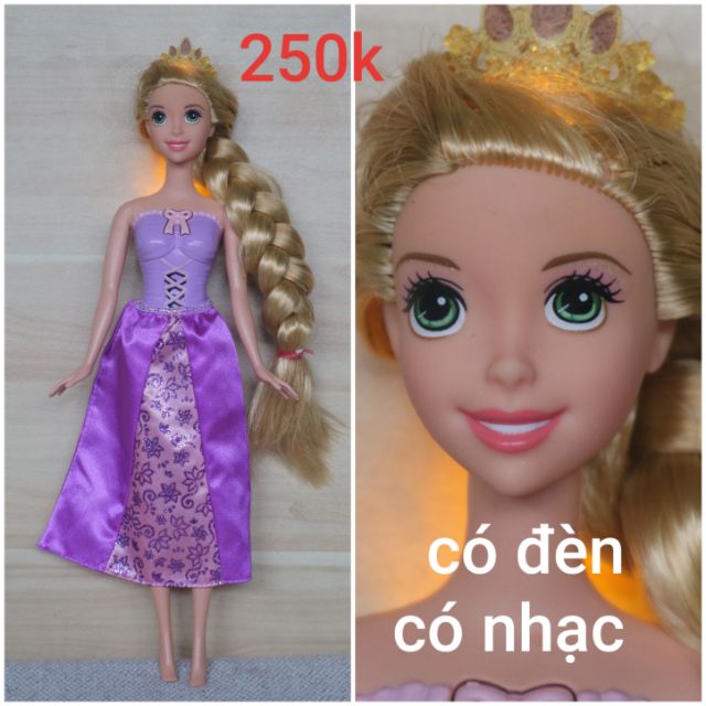 Công chúa TÓC MÂY dùng pin