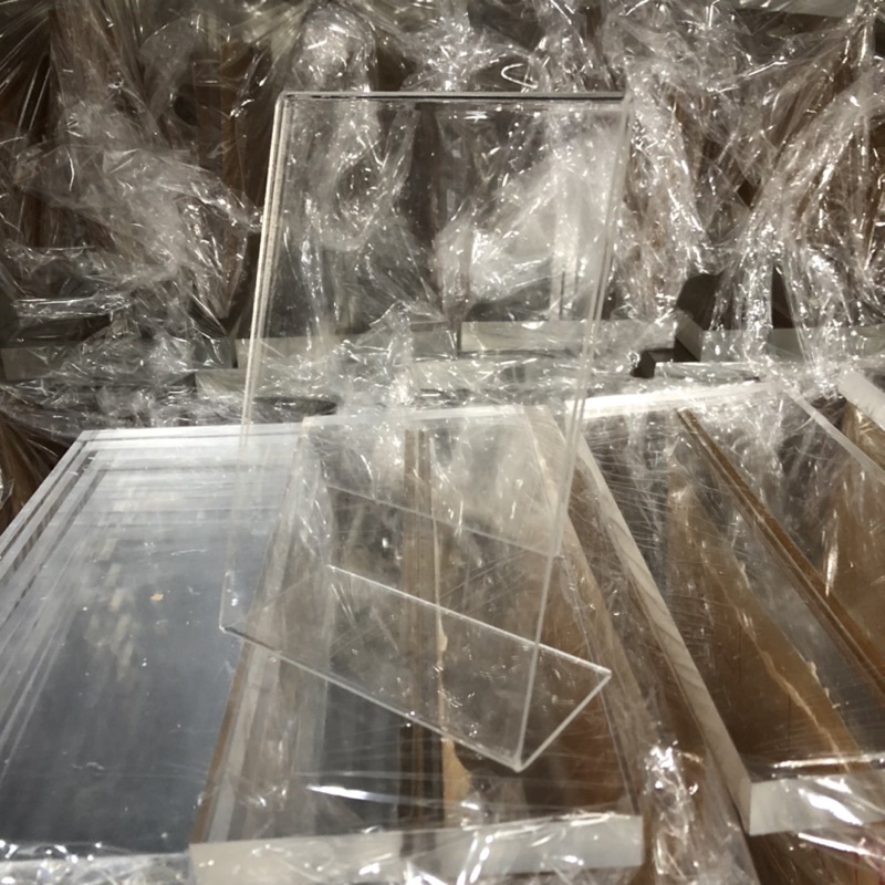 Menu Mica Chữ L Chochen Đài Loan Cao Cấp 8x16cm và A6 10,5x15cm và giá rẻ