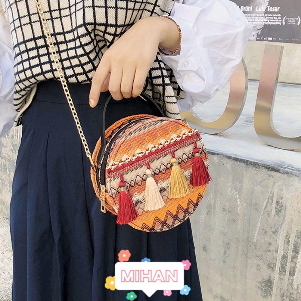 Túi Đeo Chéo Đan Mây Thủ Công MIHAN1