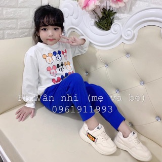 Set pull thể thao mickeyy cho bé trai/ bé gái