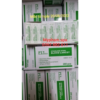 Kim Chích Mụn LOẠI 1 ( Blood Lancet Hộp 200 cây)