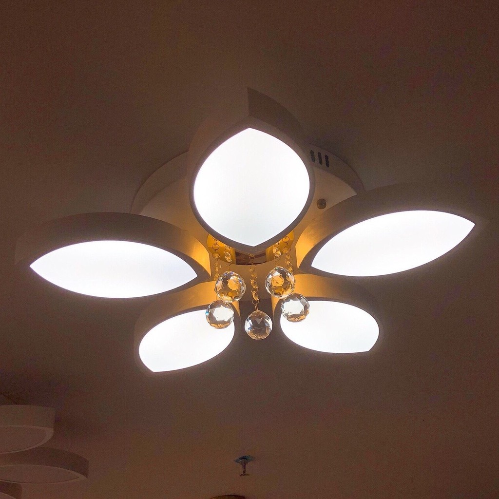 Đèn trần MONSKY RETRO 3 chế độ màu ánh sáng có điều khiển từ xa tiện dụng