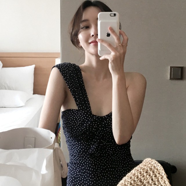 CÓ SẴN đồ bơi nữ liền mảnh nơ chéo vai | BigBuy360 - bigbuy360.vn