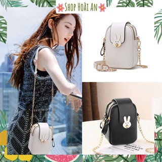 Túi Mini Đeo Chéo Nữ 🌷 FREESHIP 🌷 Túi Đựng Điện Thoại Phong Cách Hàn Quốc- Hàng Đẹp Quảng Châu Da Mềm