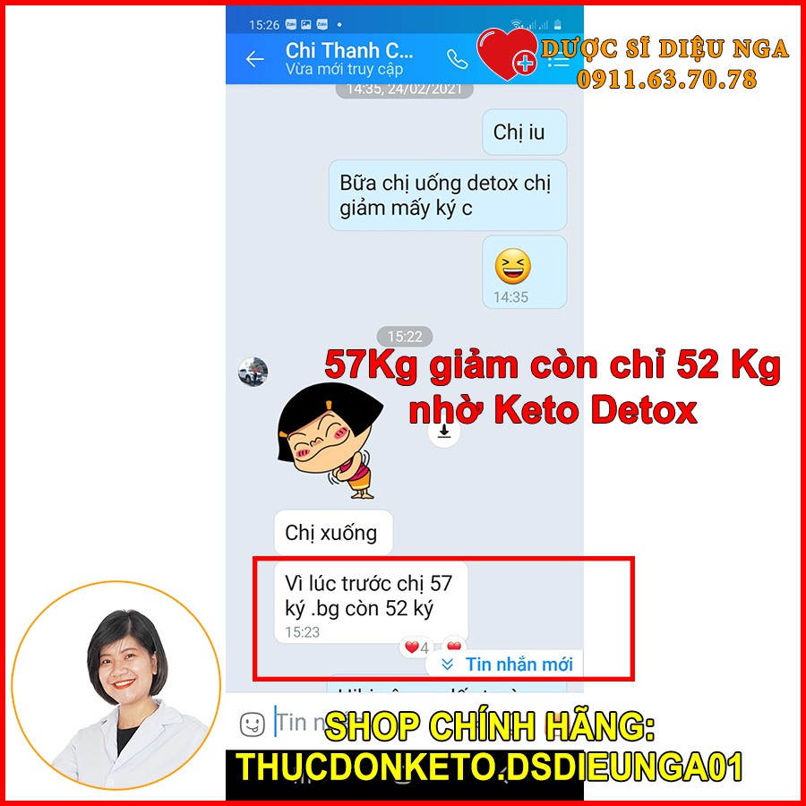 Hàng hot -  Combo 3 hộp Keto Detox - Giảm cân Keto CẤP TỐC bằng sinh tố [Chính hãng] (Sinh tố Keto Detoxx) | BigBuy360 - bigbuy360.vn