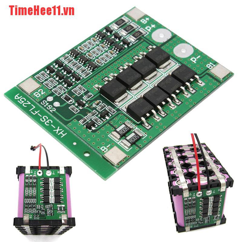 Pin Cân Bằng 18650 Li-ion PCB TimeHee11 3S 25A 12V 11.1V 12.6V