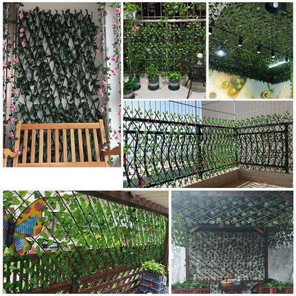 Giàn lá giả decor kích thước 70x2M, giàn cây giả trang trí che nắng, trang trí ban công, lớp học, không gây hại