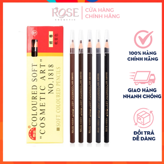 Chì Xé Kẻ Lông Mày COLOURED SOFT COMESTIC ART ⚡[CHÍNH HÃNG]⚡ Chống Thấm Nước, Không Trôi, Dạng Xé Không Cần Gọt Tiện Lợi