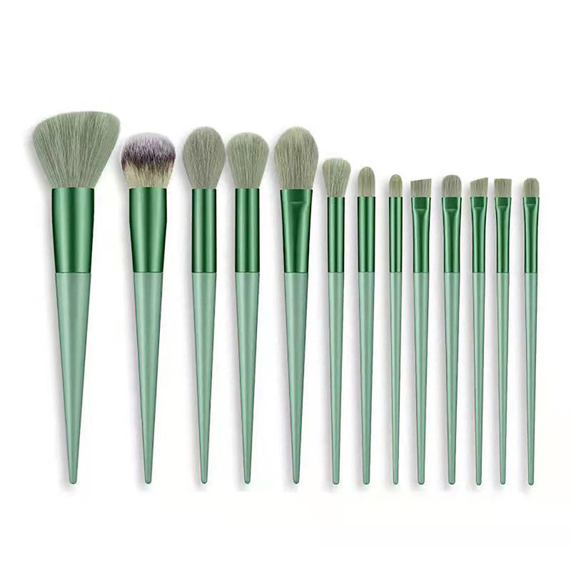 Set 13 Cọ Trang Điểm Lông Mềm Chuyên Dụng Đánh Phấn Nền / Má Hồng / Phấn Mắt